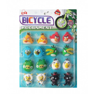 CLIPSURI SPITE - ANGRY BIRDS (16 buc/set)