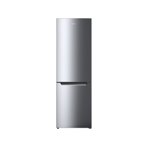 Combina frigorifica Tesla RC3200FHXE, clasa E, 293L, inaltime 185 cm, NO FROST, Iluminare LED, Inox