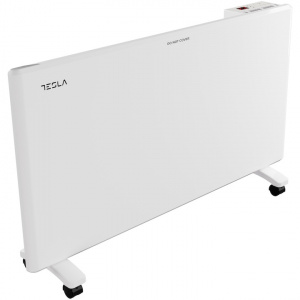 Convector electric Tesla, 2000W, termostat reglabil cu autoresetare, consum optimizat, anti-rasturnare, NM/ PC501WD, Alb - Img 3