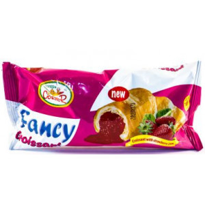 Croissant cu crema cu aroma de visine Fancy 60g, NM25832
