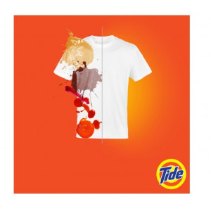 Detergent automat pudra Tide Alpine Fresh Whites & Color, 4 spalari, 400 g, Portocaliu - Img 5