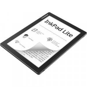 eBook Reader PocketBook Inkpad Lite, PB970-M-WWNM, ecran tactil 9.7" E Ink Carta™, 825 × 1200 pixeli, 150dpi, 8GB, G-sensor, SMARTlight, WiFi, gri cenusiu - Img 4