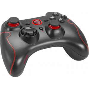Gamepad wireless SpeedLink Torid PC/PS3, 10 butoane digitale, 600 mAh, timp de incarcare 3 ore, NM/ SL-6576-BK-02, Negru - Img 1