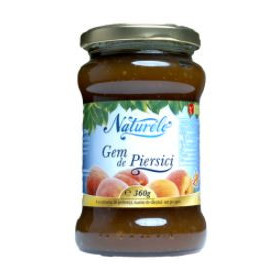 Gem de piersici Naturelo 360g, NM22661
