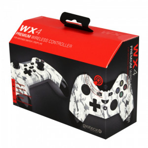 Gioteck - WX4 Premium Wireless Controller Arctic Camo for Nintendo Switch, PS3 & PC MULT Multi-Platform