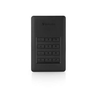 HDD extern Verbatim 1 TB, USB 3.1, 2.5 inch, keypad, NM/ 53401, Negru - Img 1