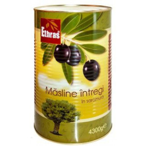 Masline negre jumbo Ethras 2.5kg, NM22789