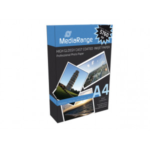 MediaRange A4 photopaper glossy 100 sheets 160g