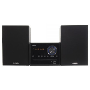 Microsistem audio Aiwa Hi-Fi Stereo 20W, Bluetooth, CD player, MP3, Radio FM, cititor USB, telecomanda, NM/ MSBTU-300, Negru - Img 4