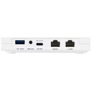 Router ASUS, AX3000, dual band WiFi 6, Dual-Core 1.3GHz CPU, QoS, VPN Fusion, IPTV, OFDMA, Beamforming, NM/ RT-AX57 GO, Alb - Img 2