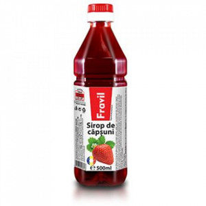 Sirop de capsuni Fravil, 500 ml, NM26250
