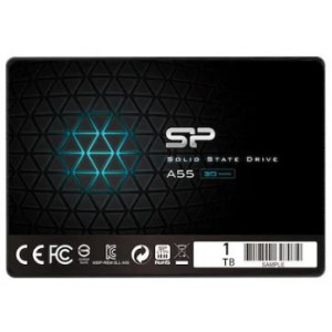 Solid State Drive SSD Silicon Power A55, 1 TB, 2.5 inch, SATA III, NM/ SP001TBSS3A55S25, Negru - Img 2
