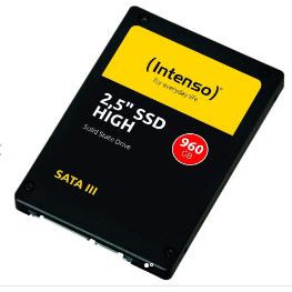 SSD Intenso High Performance, 960 GB, SATA III, 6 GB/s, NM/ 3813460, Negru