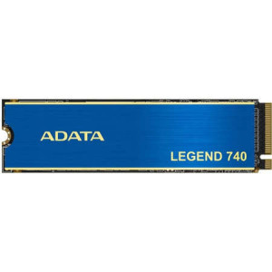SSD Solid State Drive Adata LEGEND 740, 250GB, NVMe, PCIe Gen 3x4, M.2, Albastru - Img 1