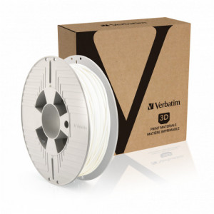 Verbatim 3D PRINTER FILAMENT TEFABLOC TPE 2.85MM WHITE 500G
