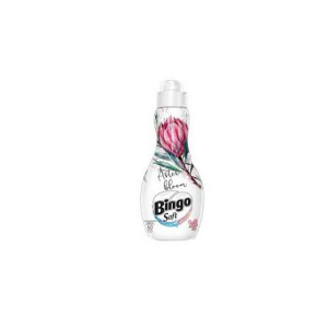 Balsam de rufe concentrat Bingo Aster Bloom, 60 spalari, 1.44 l, Alb