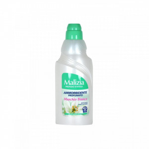 Balsam de rufe Malizia Ammorbidente Moschio Bianco, 25 spalari, 2l, Alb