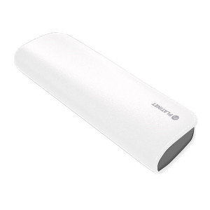 Baterie externa Platinet 7200 mAh, 5 V, piele + cablu microUSB, NM/ PMPB72LW, Alb - Img 1