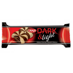 Biscuiti cu crema de cacao Ani Dark&Light 24 x 33g, NM21803