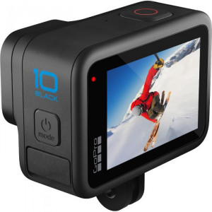 Camera de actiune GoPro Hero10 Black Bundle, 5.3K, 23MP, clip magnetic, mini trepied, card SD 32GB, NM/ CHDRB-101-CN, Negru - Img 6