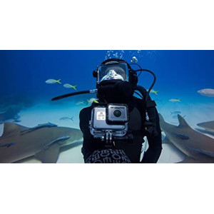 Carcasa de protectie pentru scufundari compatibila cu HERO 5, HERO 6, HERO 7, Transparent - Img 4