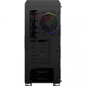 Carcasa PC nJoy Acrux, ARGB, Middle tower, ATX, deschidere laterala, NM/ CSMD-E000UAX-BL01B, Negru - Img 5
