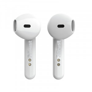 Casti bluetooth Trust Primo Touch NM 23783, comenzi tactile, Alb - Img 1