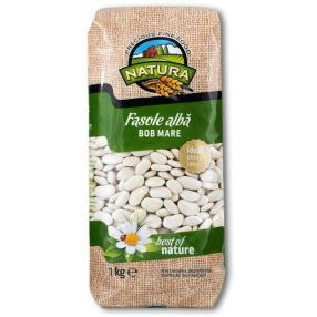 Fasole alba cu bob mare Natura 1Kg, NM23303