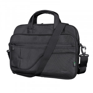 Geantă ecologică Trust Sydney 24399, pentru laptop 17,3 inchi, Negru