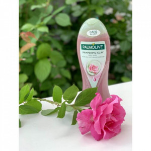 Gel de dus Palmolive argila&ulei de trandafiri 250 ml - Img 2