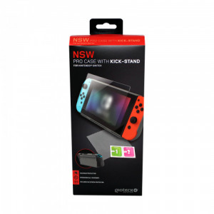 Gioteck - Pro Case with Kick-Stand for Nintendo Switch MULT Nintendo Switch