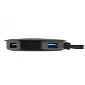 Hub USB 3.0 cu 4 porturi Platinet Multimedia, LED, viteza maxima de transfer 5 GB/s, NM/ PMH9070, Negru - Img 3