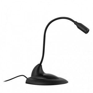 Microfon flexibil pentru birou TnB, NM/ MICTABLE, Negru - Img 1