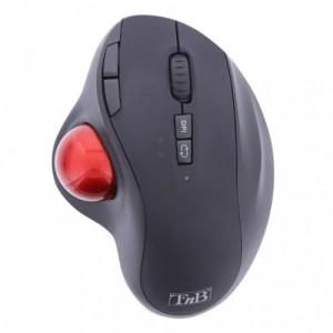 Mouse optic TnB Ergo Dual Connect cu trackball, wireless, 1000 - 1600 - 2400 DPI, NM/ MWTRACK, Negru