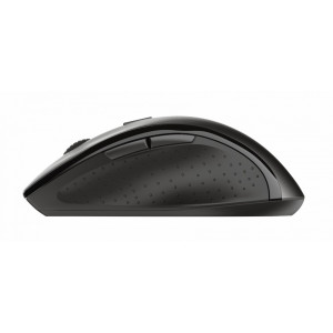 Mouse optic wireless Kuza, 6 butoane, 800 - 1200 - 1600 dpi, 2 x baterii, NM/ 24114, Negru - Img 3