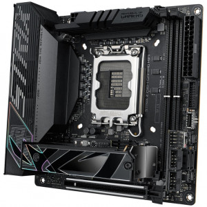 Placa de baza Asus LGA1700, Z790, USB 3.2 gen 2, X2 MB, NM/ ROG STRIX Z790-I GM, Negru - Img 1