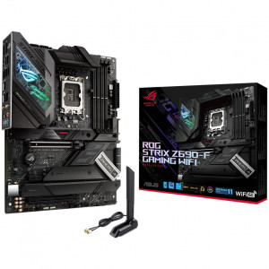 Placa de baza Asus Socket 1700, Z690, USB 3.2 gen 2 MB, NM/ ROGSTRIXZ690-F GM WF, Negru - Img 3