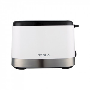 Prajitor de paine Tesla NM/TS300BWX, 800W, decongelare, 7 nivele de rumenire, tava firmituri, Alb - Img 2