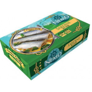 Sardine in ulei Nemo 125g, NM23056