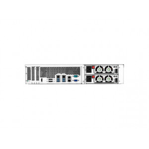 Server stocare retea NAS, Asustor, AS7012RDX, 12-bays, Rackm. Dual PS, Xeon, Negru - Img 2