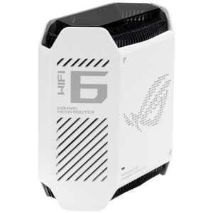 Sistem Wi-Fi Mesh Gaming Asus ROG Rapture, AX10000, tri-band, acoperire 275m, tri-core 1.7 GHz CPU, IPTV, OFDMA, Beamforming, Link Aggregation, AiMesh, NM/ GT6(W-1-PK), Alb - Img 3