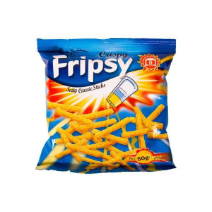 Snack Fripsy cu sare 50g, NM25774