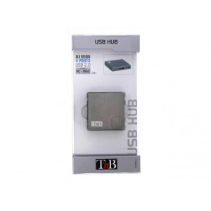 TnB 4 PORTS USB HUB ALUMINIUM