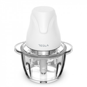 Tocator Tesla 400W, 1L, 4 lame, curatare usoara, NM/ FC302W, Alb - Img 1