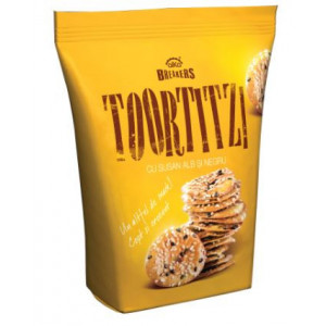 Toortitzi cu susan alb si negru Alka 80g, NM25910
