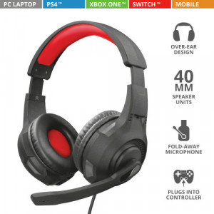 TRUST - GXT 307 Ravu Gaming Headset - jack