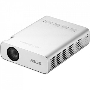 Videoproiector Asus ZenBeam E1R Argintiu DLP LED 30.000 ore, WVGA 854 x 480, 200 lumeni, 500:1, NM/ 90LJ00J3-B01070, Argintiu - Img 4