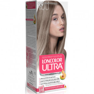 Vopsea de par permanenta Loncolor Ultra 9.9 Blond Cenusiu Inchis, 100 ml