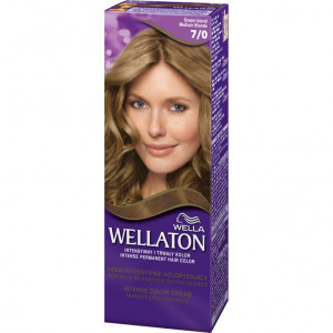 Vopsea de par permanenta Wellaton 7/0 Blond mediu, 110ml