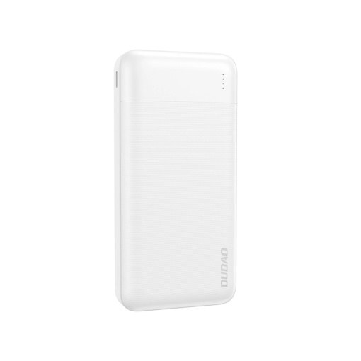 Baterie externa 10000mAh 10W, 2x USB, Powerbank Dudao k18-1, Alb